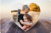پازل گلاسه قلبی
